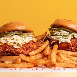 2 Sliders + Fries (Combo 2)